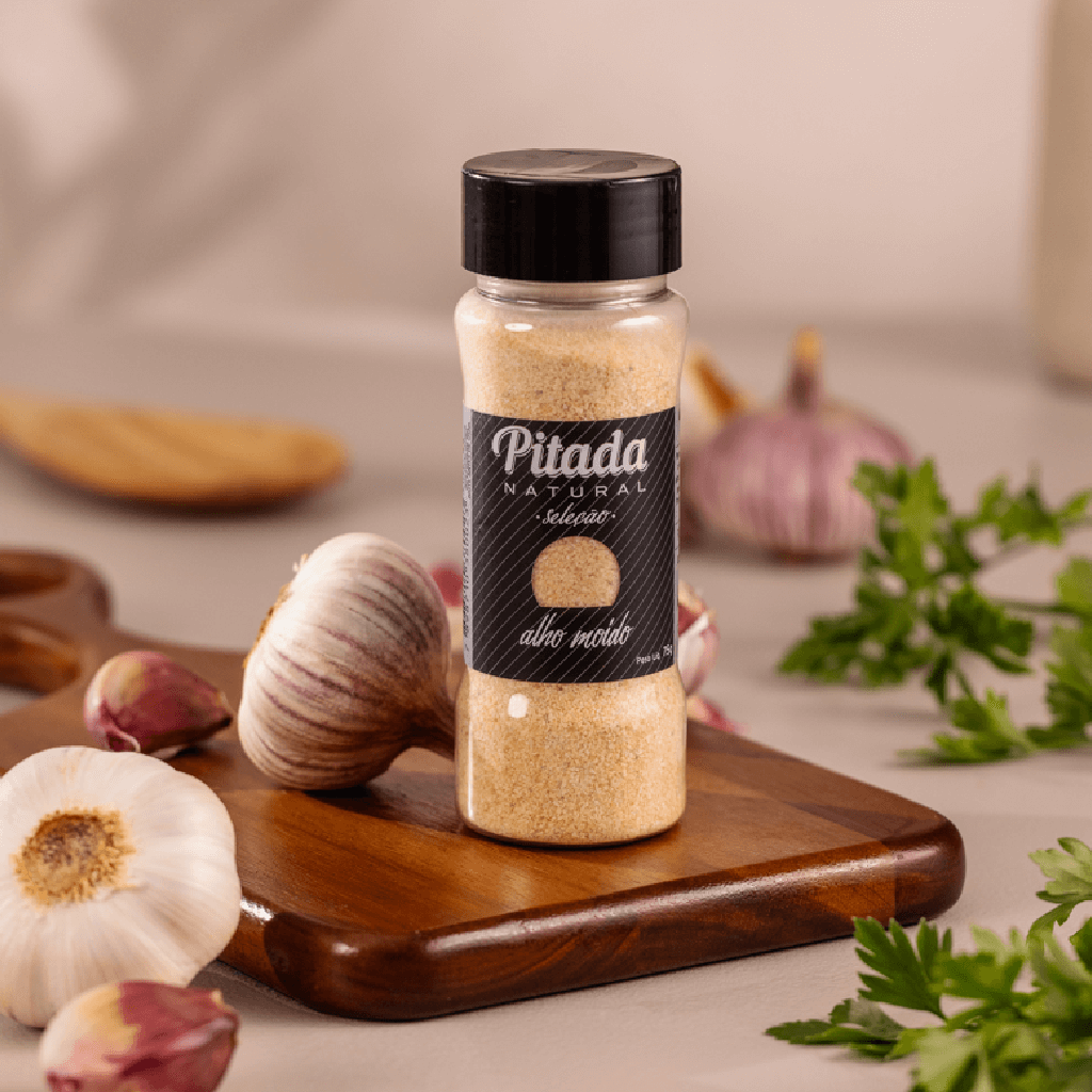 Tempero Alho Puro Moído